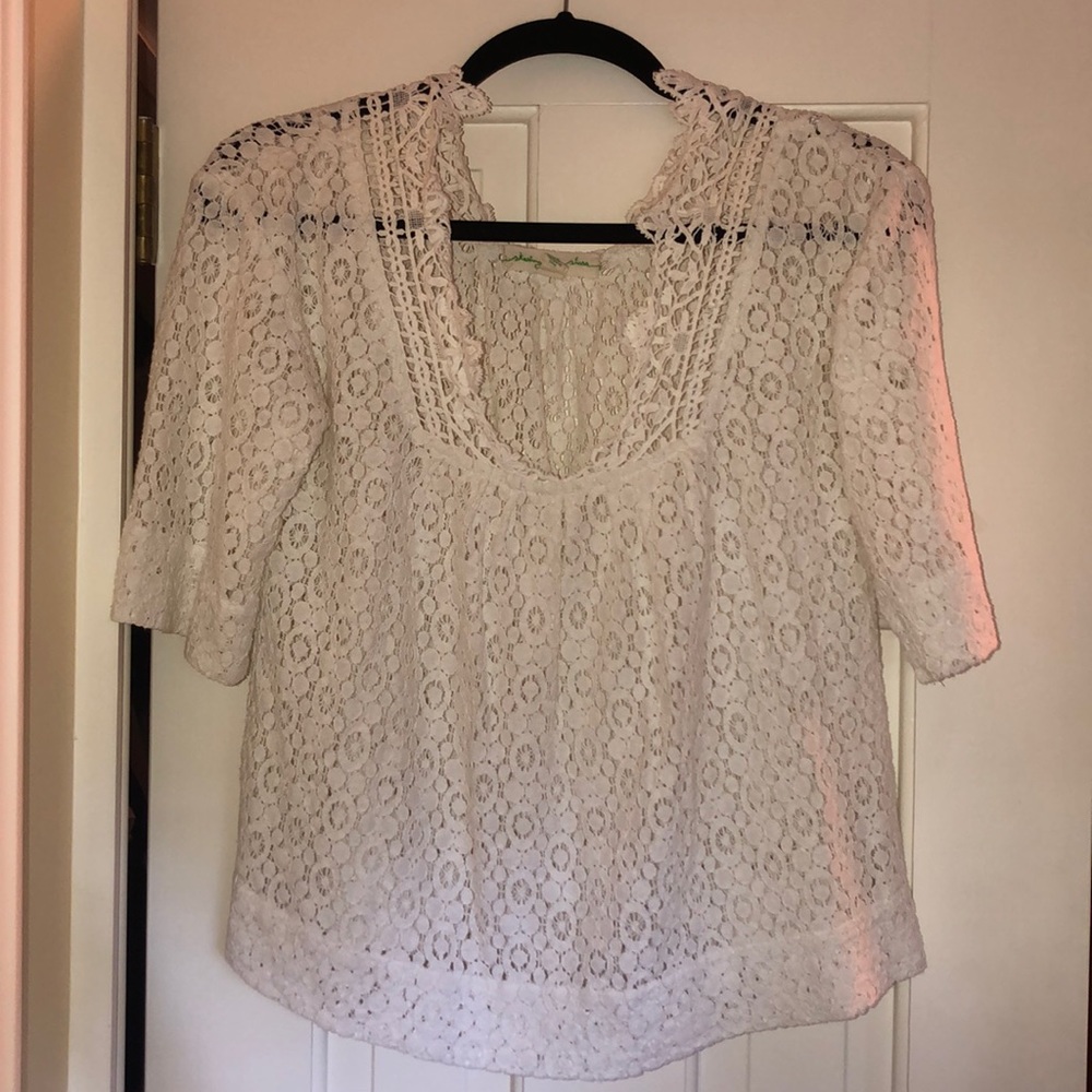 White Lace Top